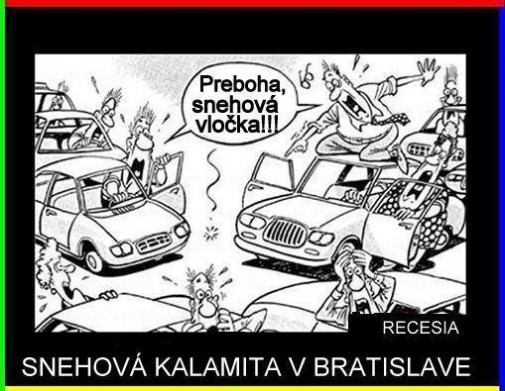 Kalamita v Bratislave